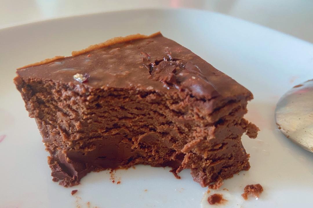 无油低卡浓厚豆腐布朗尼（全部热量只有一千卡☆）