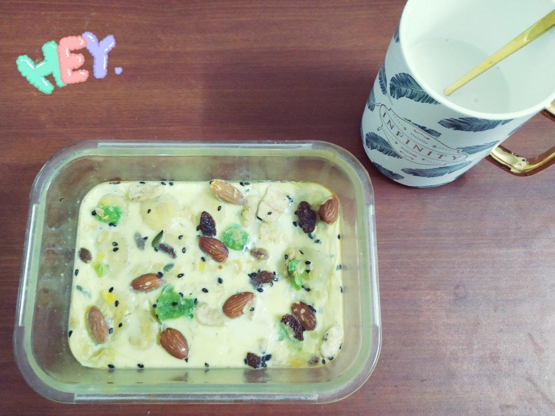 香蕉蓝莓烤燕麦