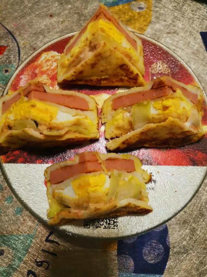 小朋友早餐100天不重样！今日食谱：迷你三明治