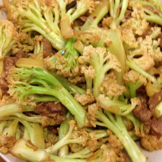 干锅有机花菜
