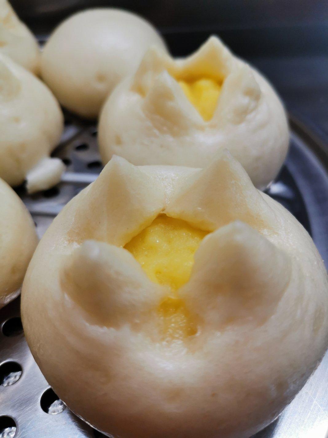 奶黄馅儿和奶黄包
