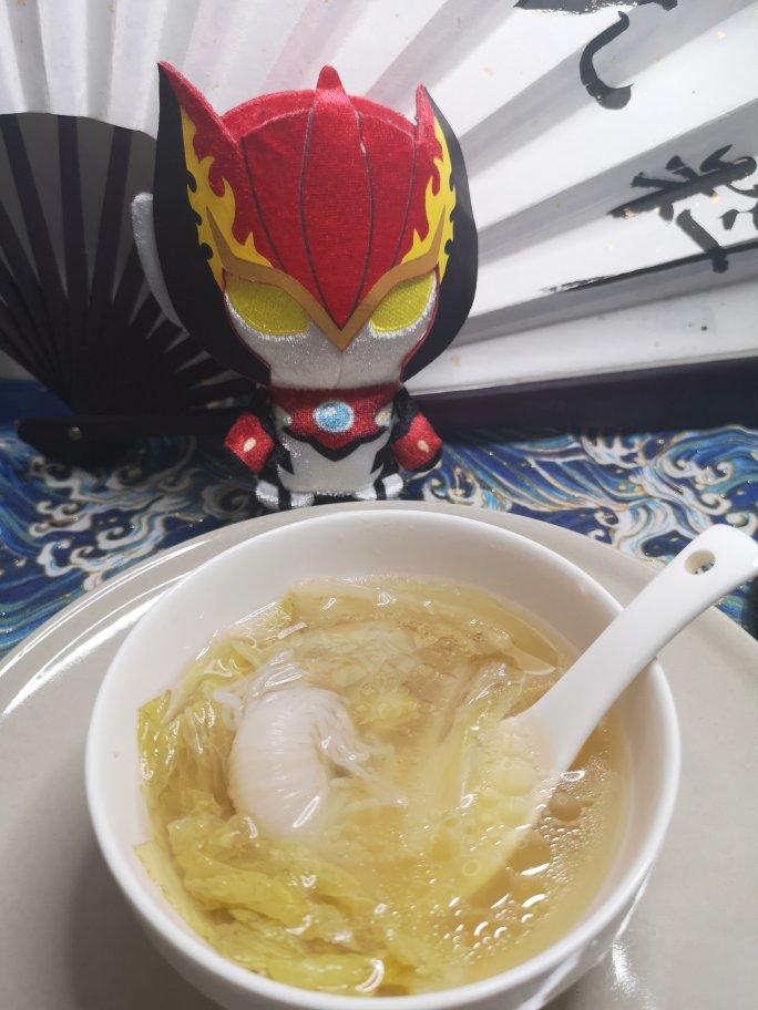 火腿白菜煲鸡汤