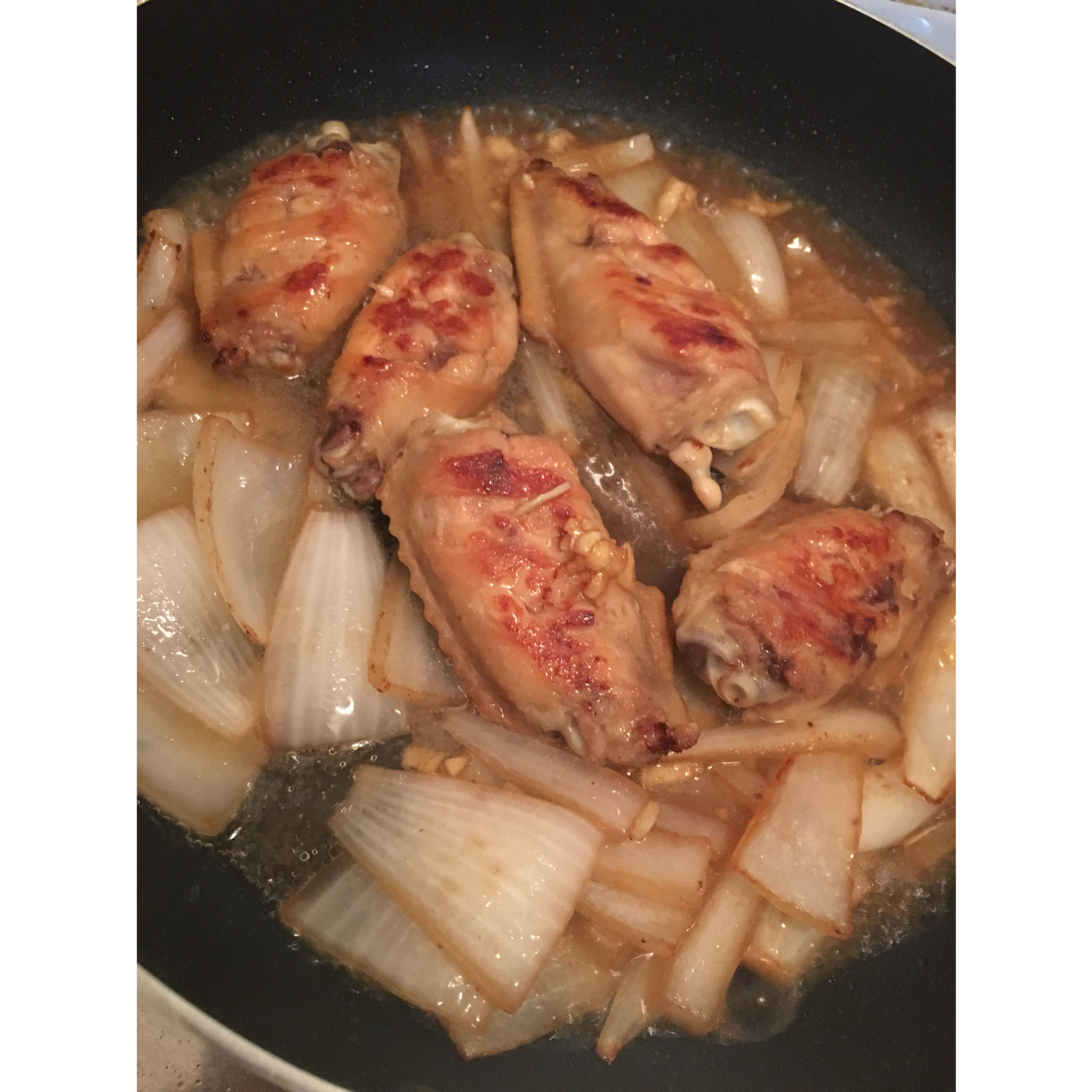青柠檬蜂蜜煎鸡翅