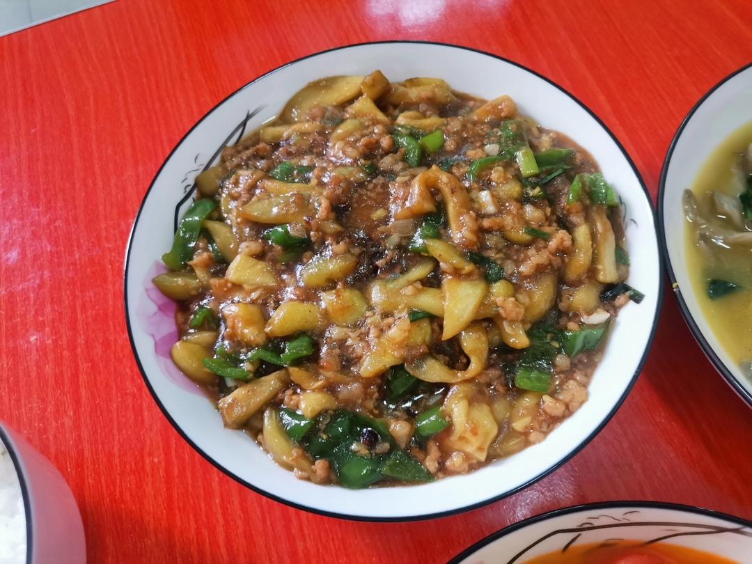 茄子不油炸的肉末茄子（好吃到💃💃👍👍）