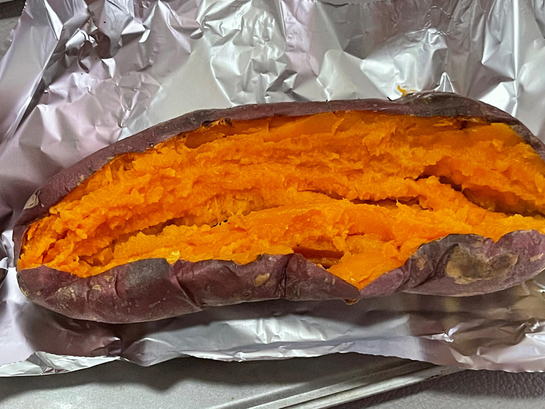 不可能失败的美食--160大卡的烤箱红薯