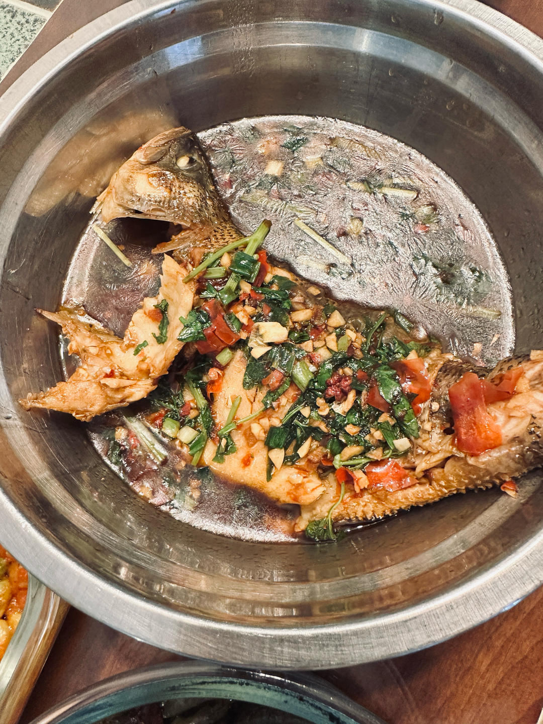 藿香鲫鱼—四川味道