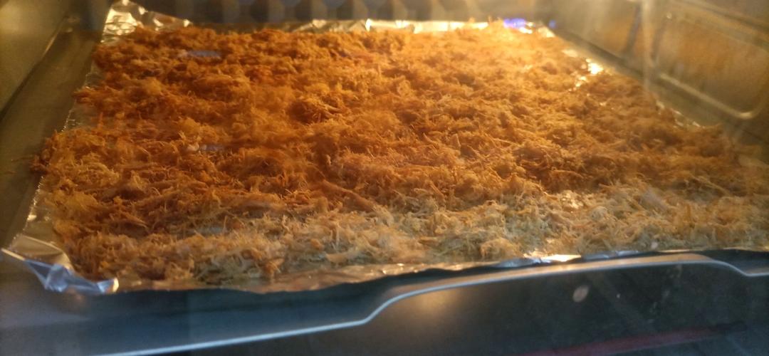 自制肉松（烤箱+电动打蛋器，快速版）