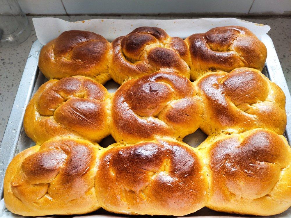 无一滴水的南瓜老面包