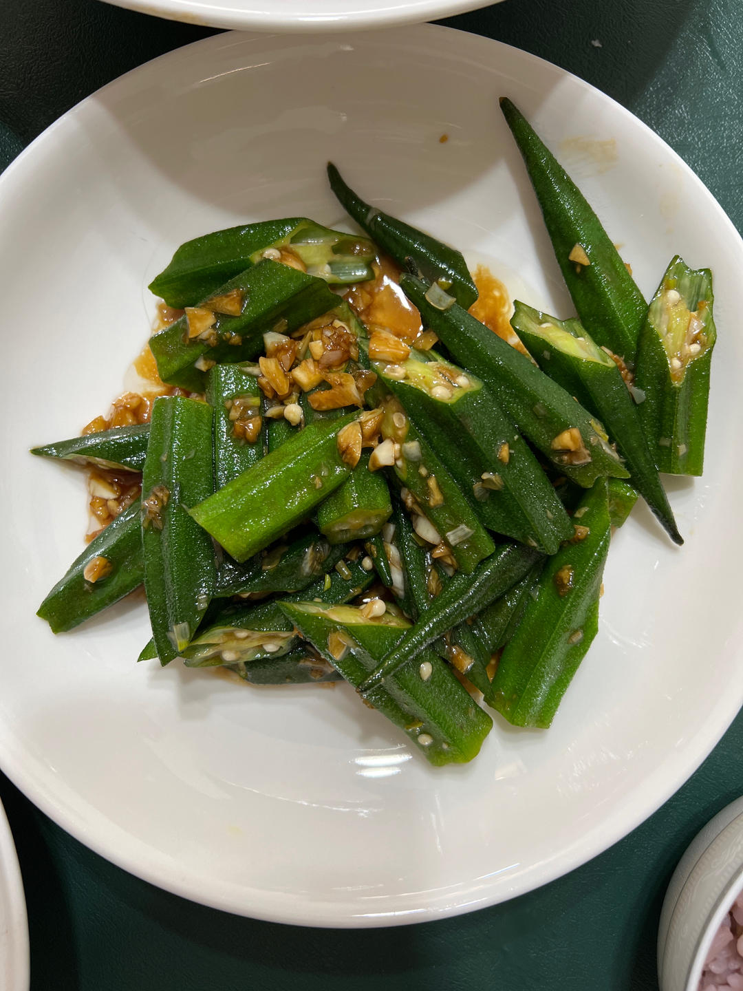 蚝油秋葵