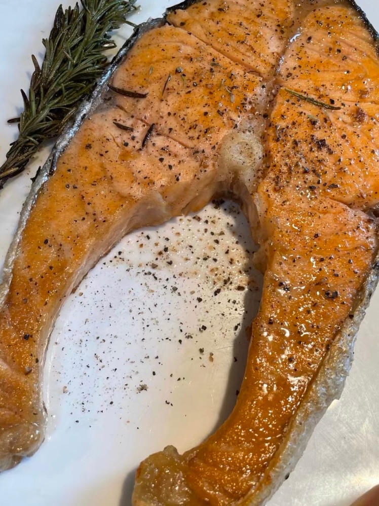 香煎三文鱼🍣|低脂健康高蛋白