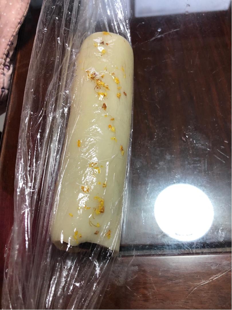 十分钟搞定超正宗的桂花条头糕，零失败！过夜不变硬，豆沙糯米卷