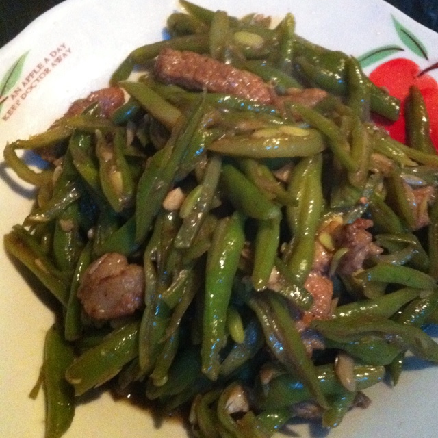 炒豆角丝