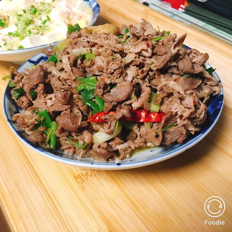 孜然羊肉片