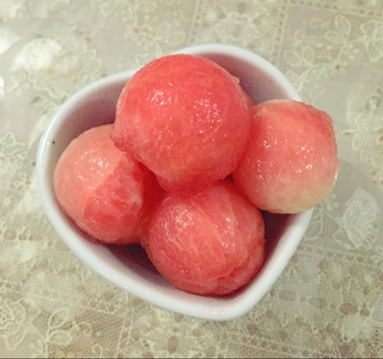 73180做的西瓜球