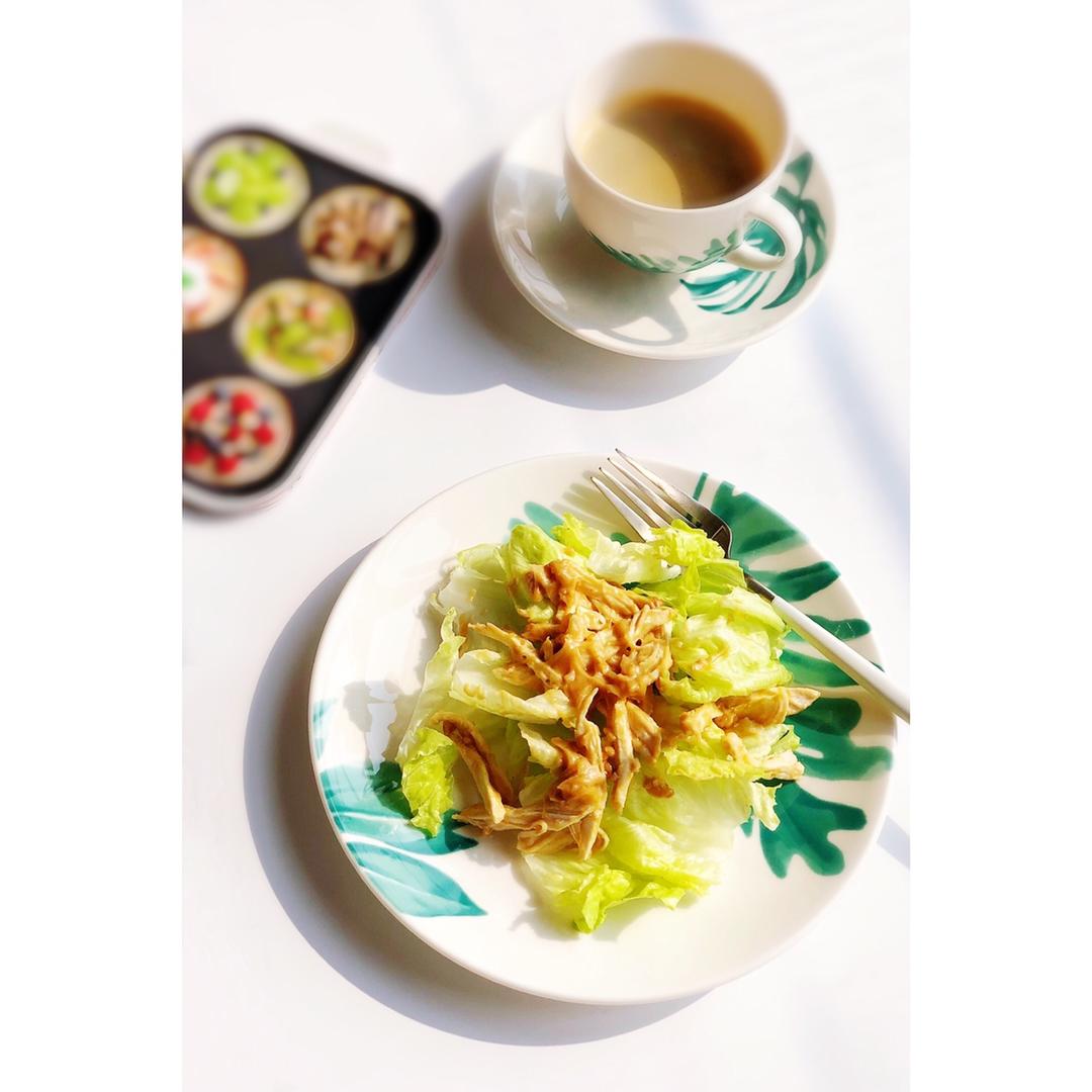 香草花生溜溜生菜