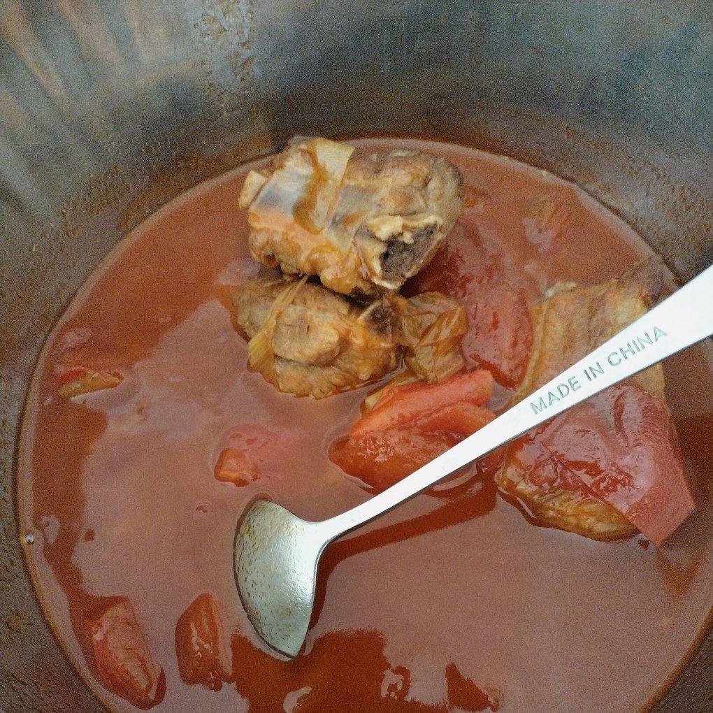 舔盘番茄排骨
