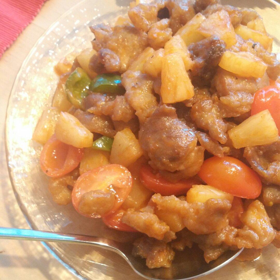 菠萝咕噜肉