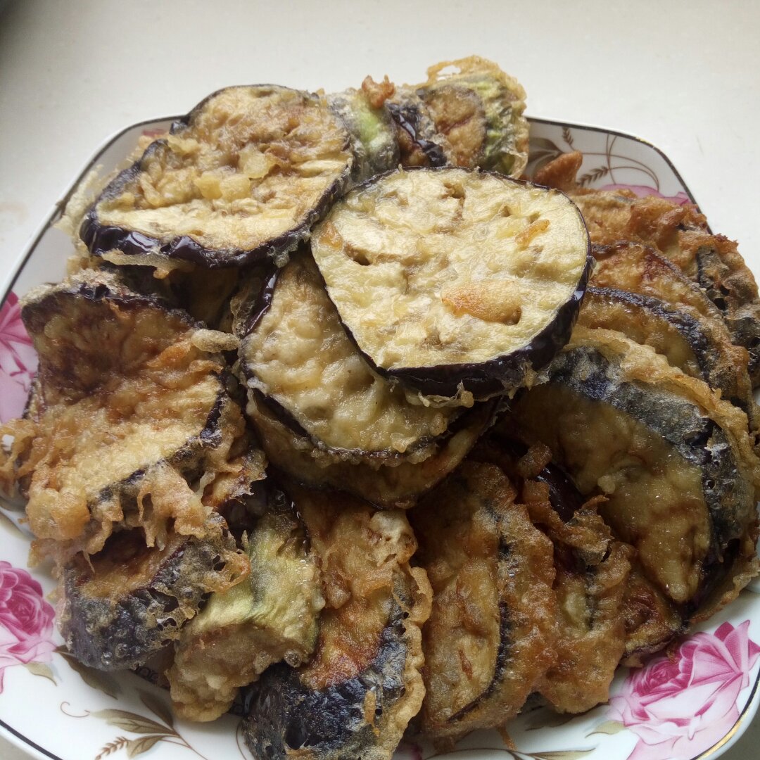 炸茄子