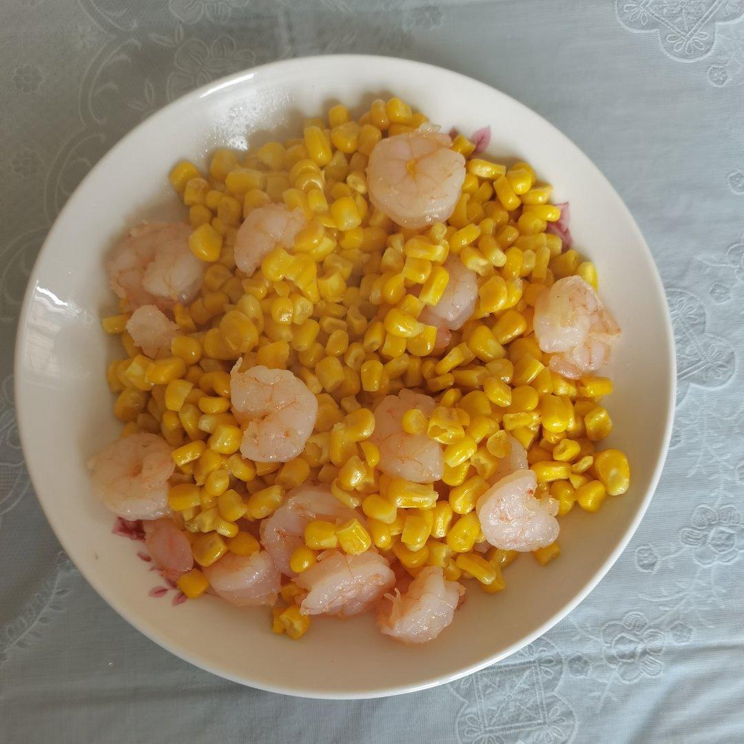 云朵上的多多姐姐做的玉米虾仁