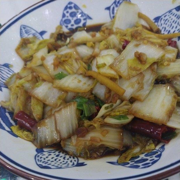 酸辣娃娃菜极简版💜