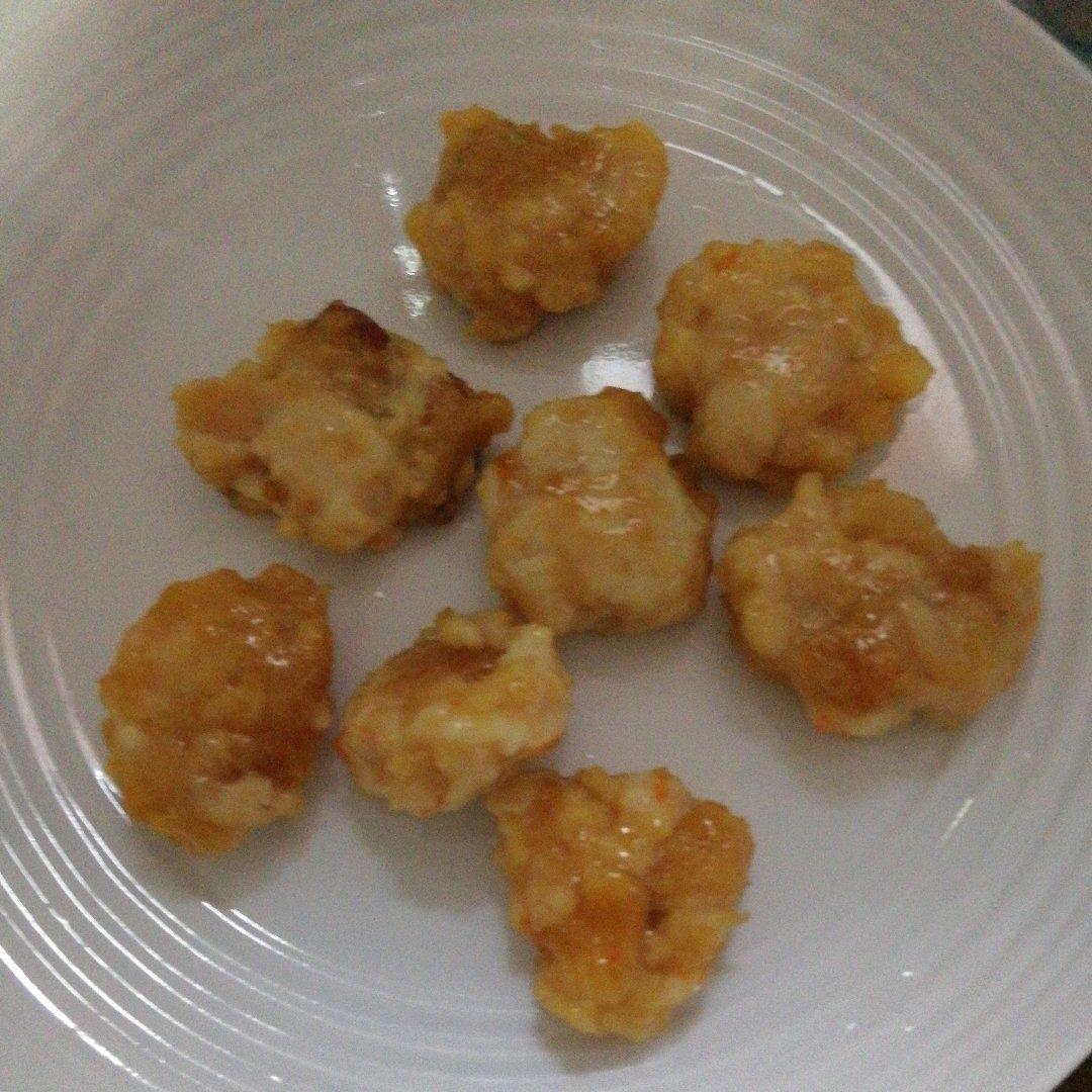 鸡胸肉虾泥蔬菜饼