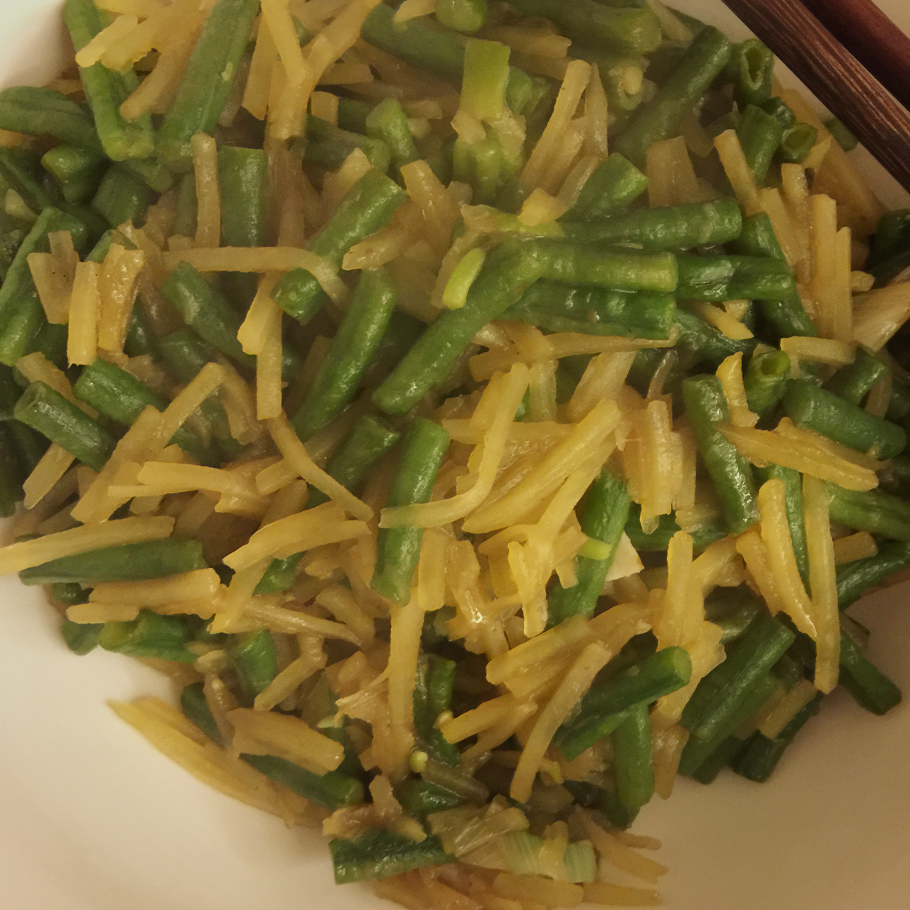 豇豆土豆丝