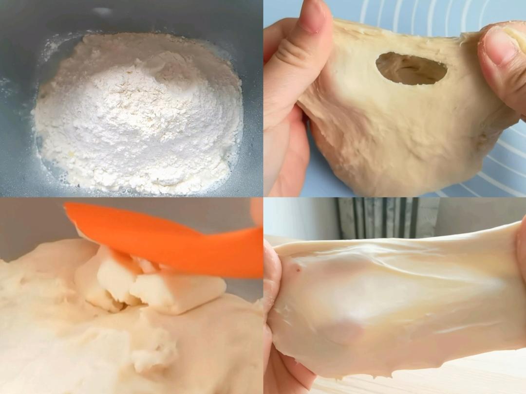 纯奶手撕吐司的做法 步骤1