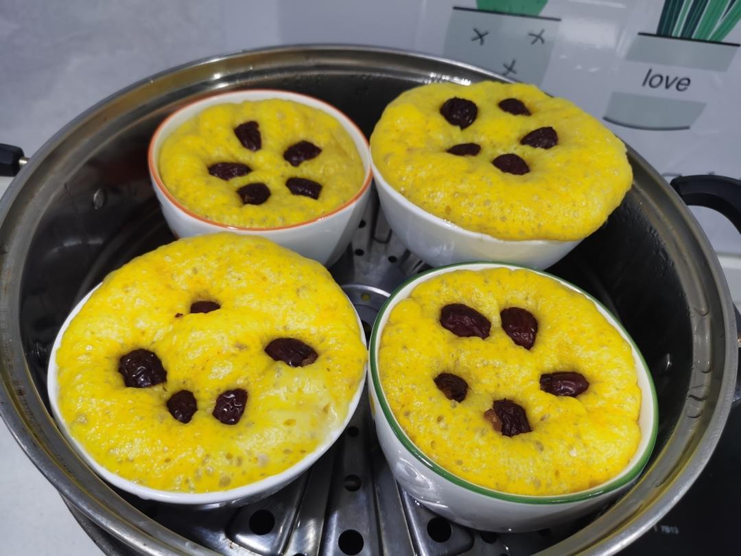 南瓜发糕（简单易做）