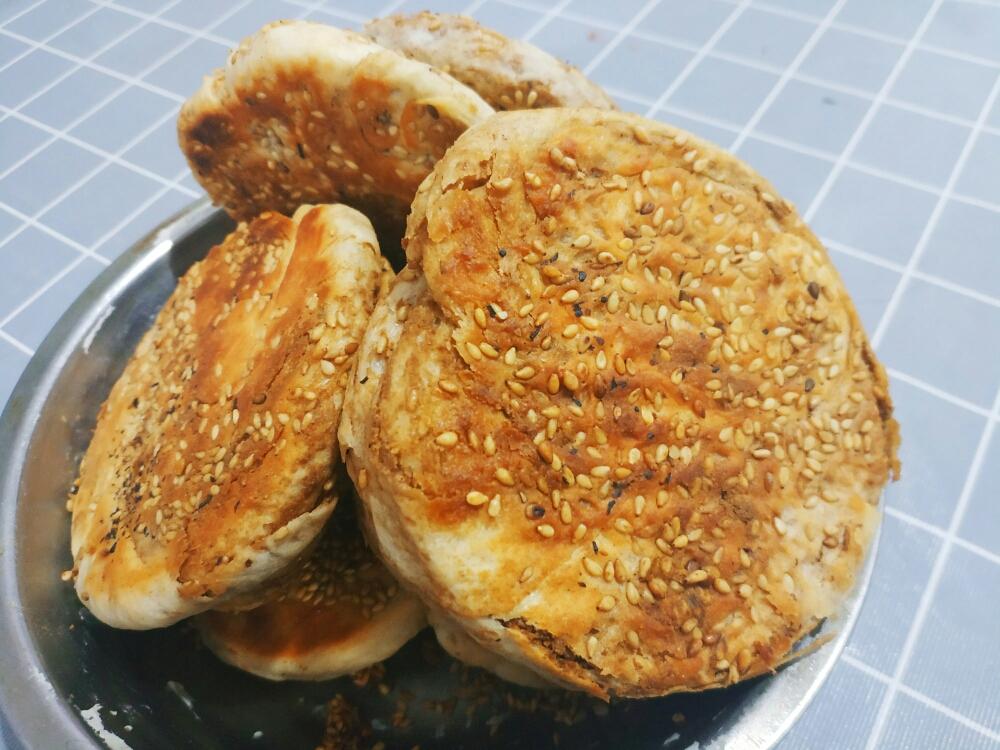 麻酱烧饼的做法