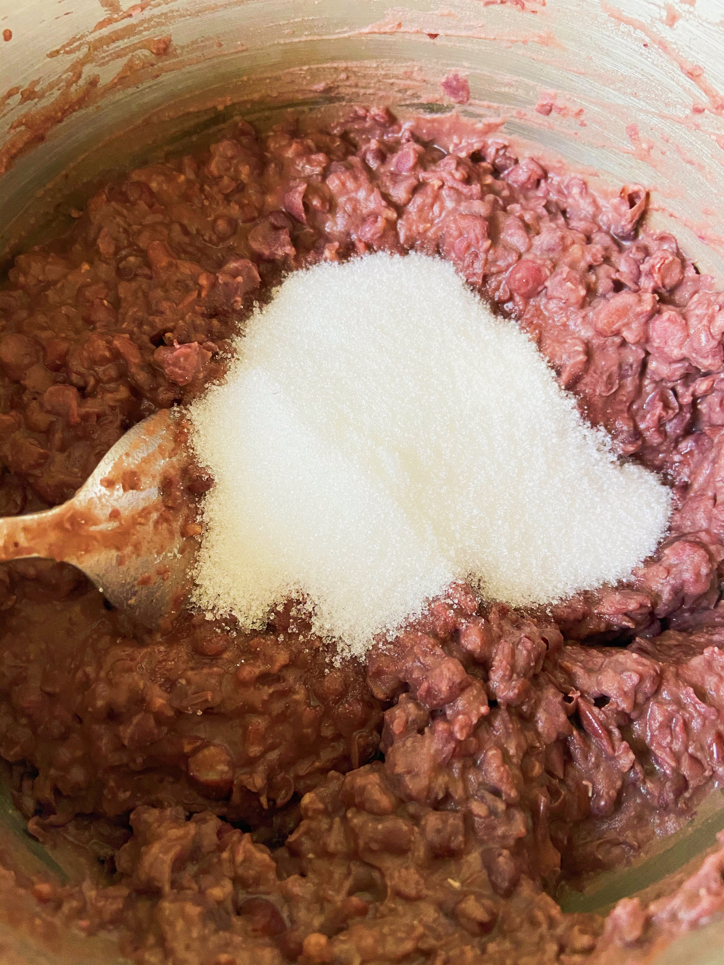 粽子馅料：颗粒感红豆沙的做法 步骤5