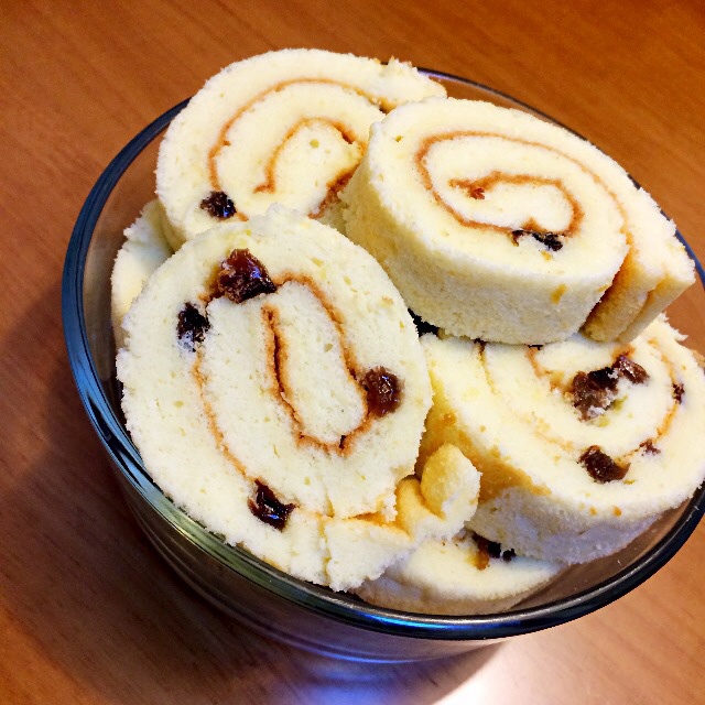 nono88做的提子蛋糕卷