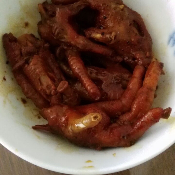 香辣卤鸡爪