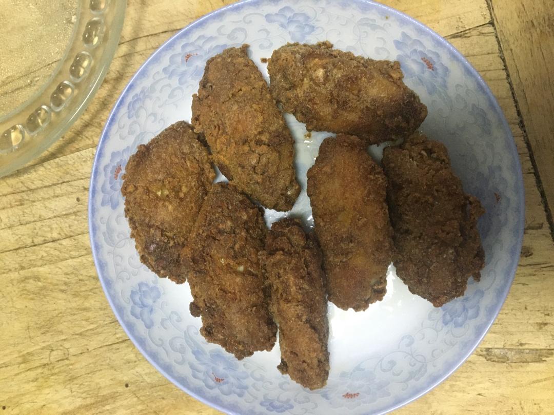 椒盐脆皮鸡翅