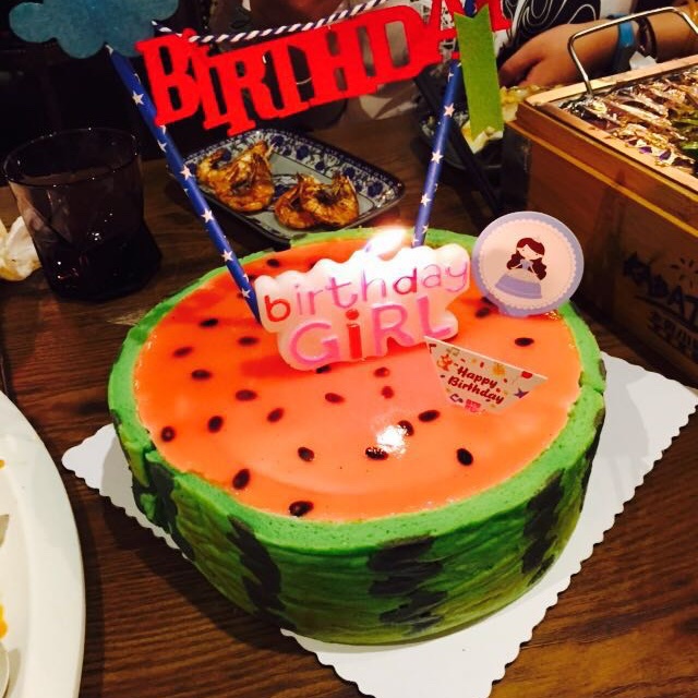 夏日冰凉西瓜慕斯