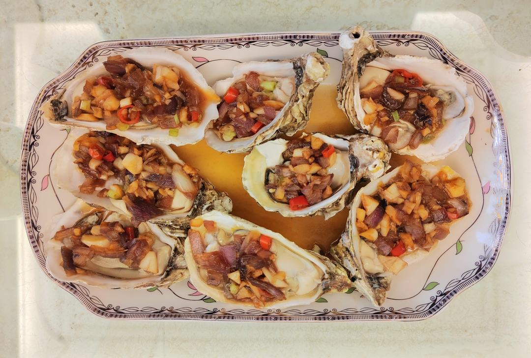 超简单～蒸蒜蓉生蚝