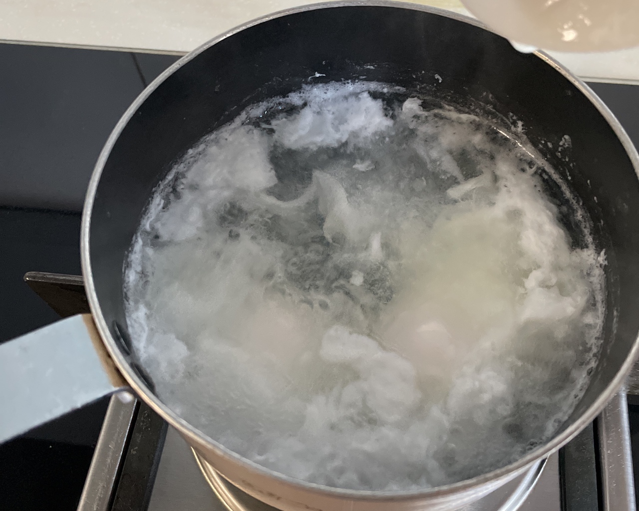 苏式点心：鸡头米水潽蛋（水铺蛋）——中式茶点和甜品（三十七）的做法 步骤2