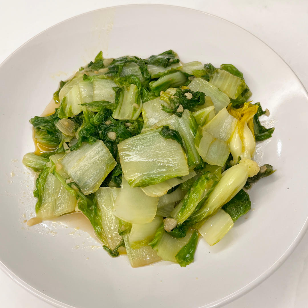 蚝油杭白菜