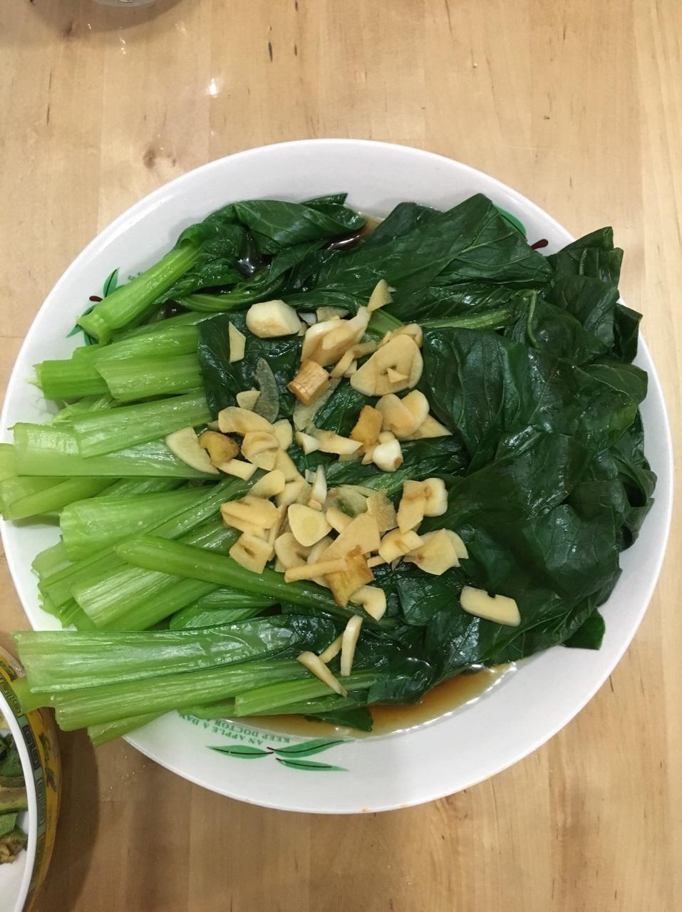 白灼菜心