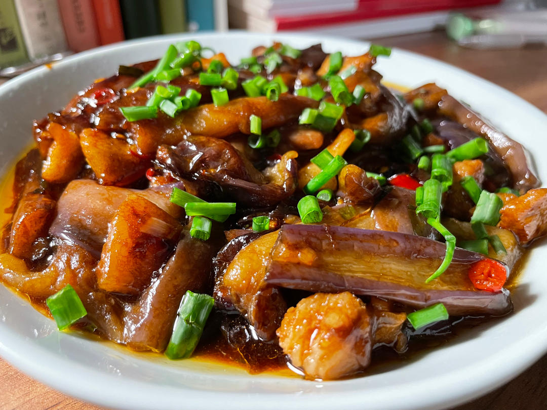 无敌好吃巨下饭的家常菜～肉沫茄子