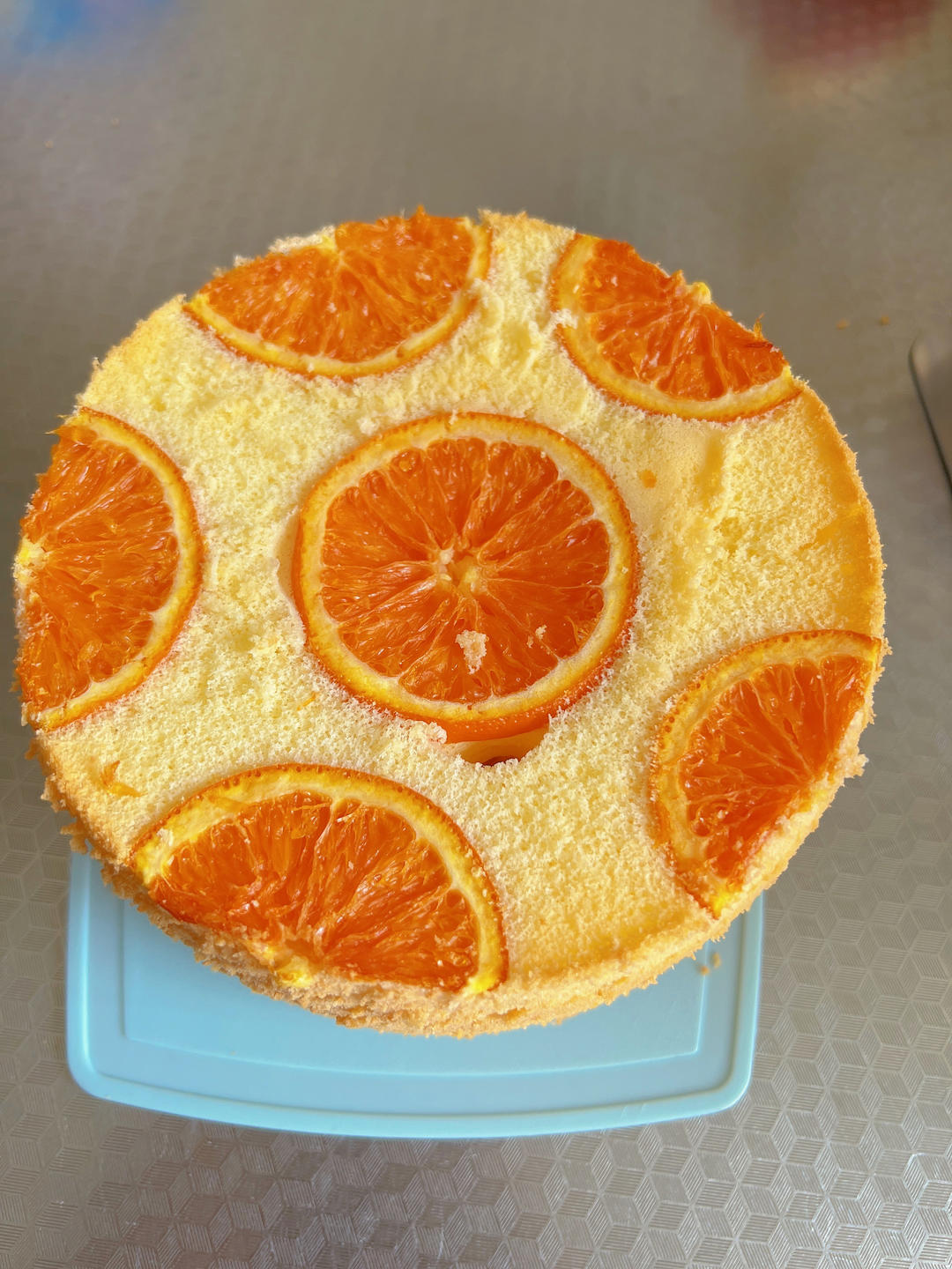 🍊满口清新香橙戚风｜不塌陷不回缩的㊙️