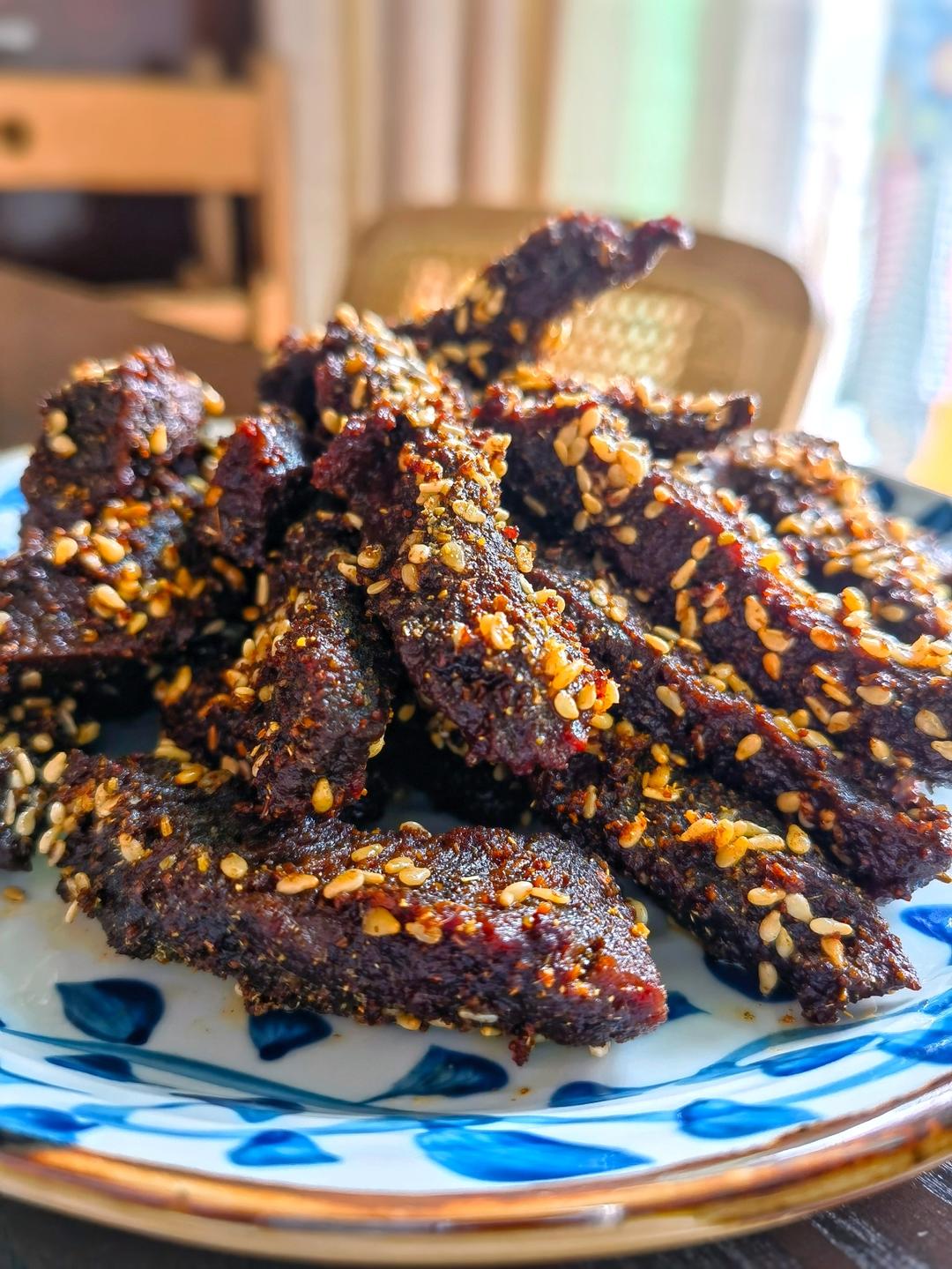 香辣手撕牛肉干