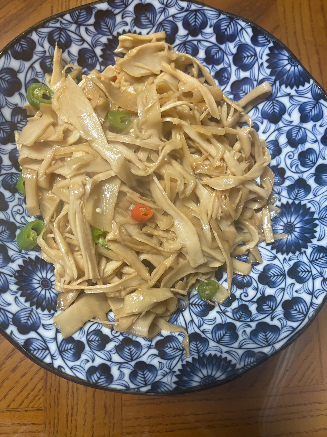 湖南名菜-糯米笋小炒肉