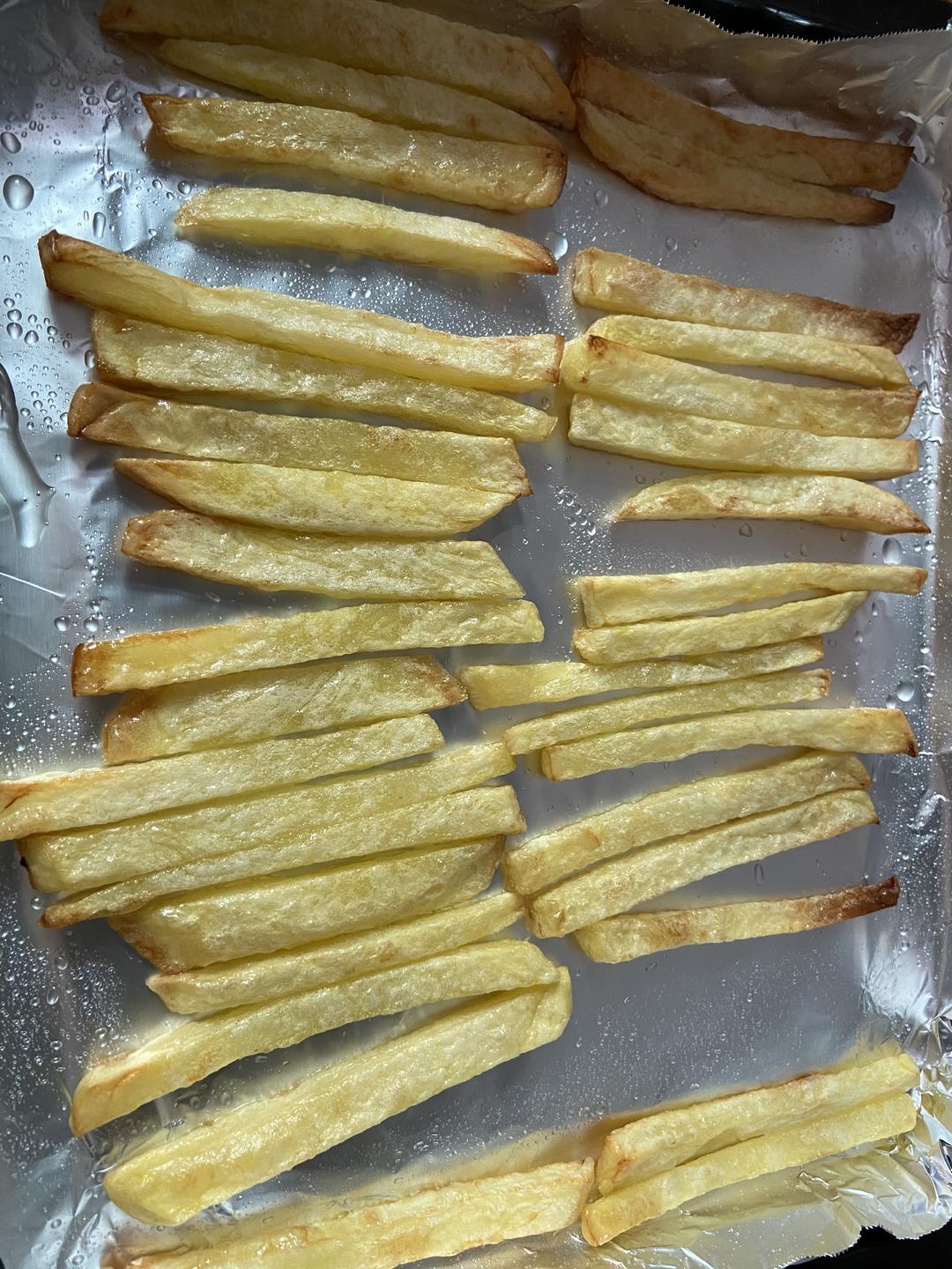 炸薯条（烤箱版）的做法
