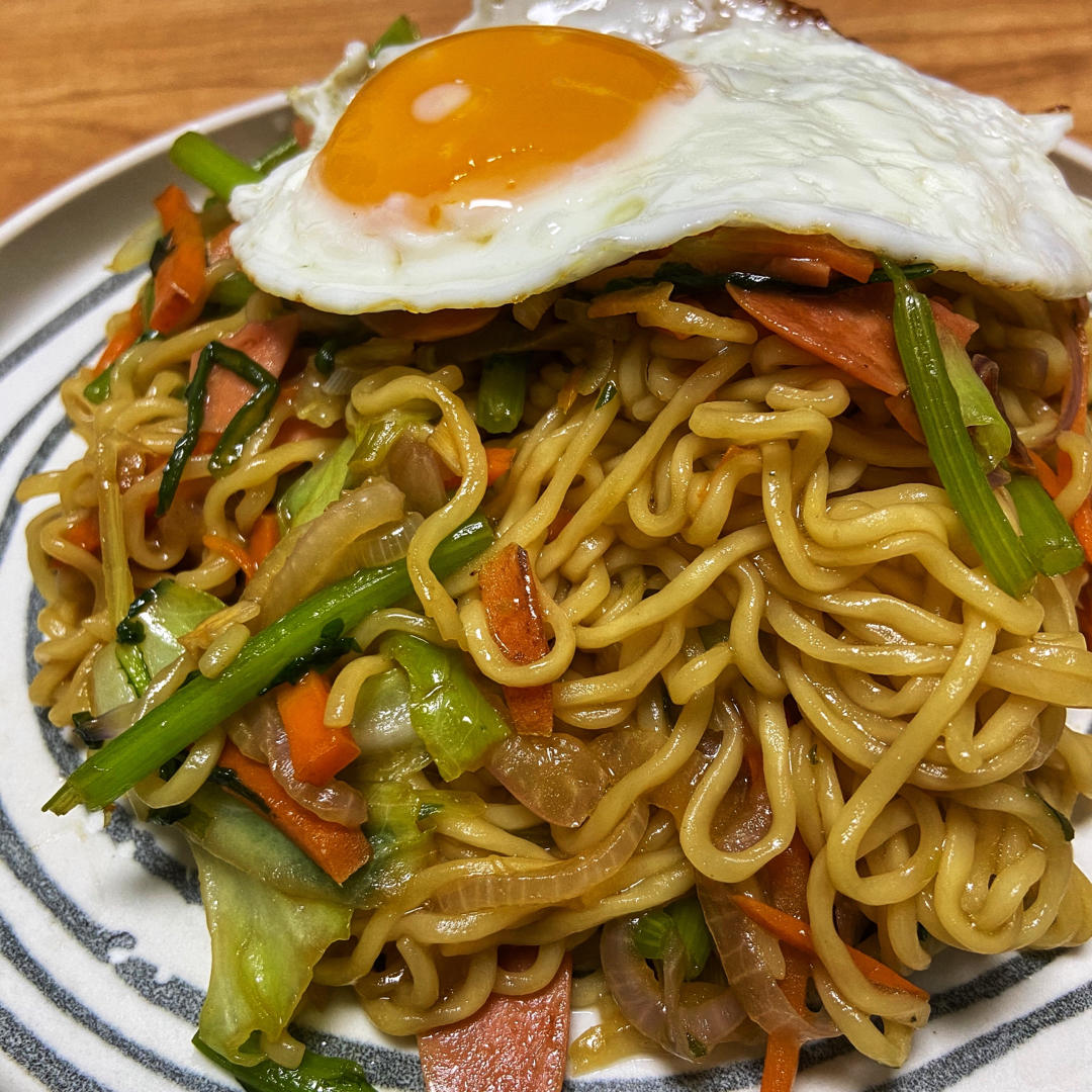 炒方便面