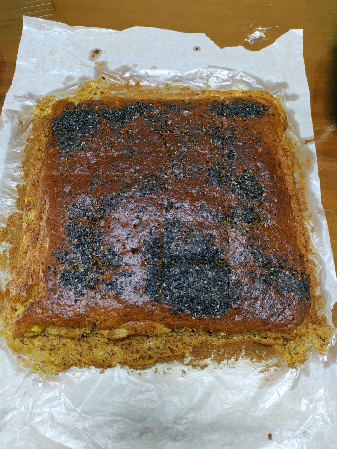 香蕉核桃蛋糕（低油少糖健康版）