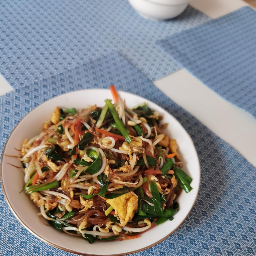 炒合菜～经典的拌饭菜，真的太香了