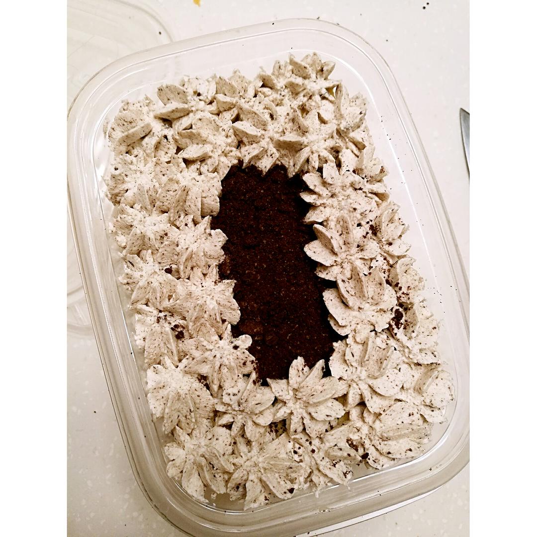 好吃到流泪的奥利奥咸奶油盒子蛋糕