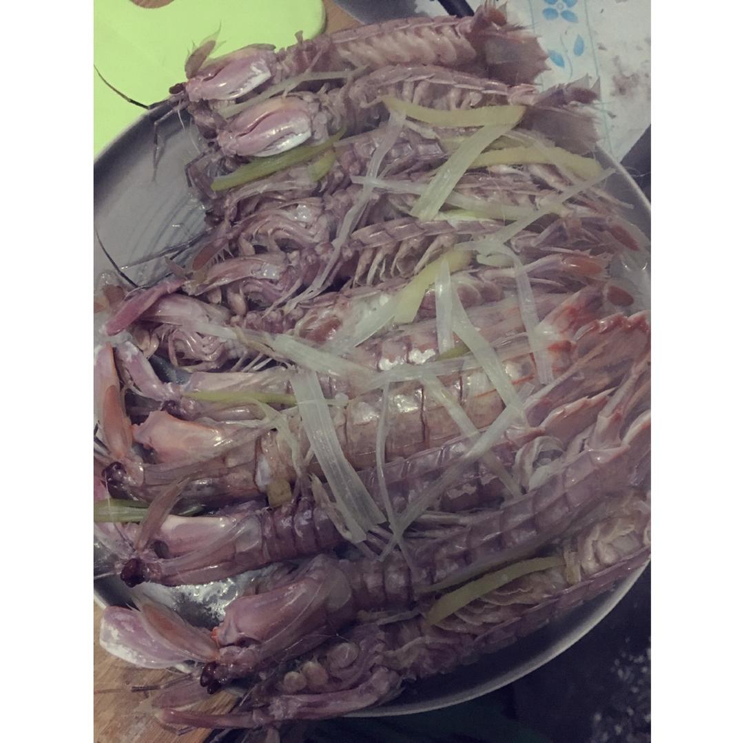 清蒸皮皮虾