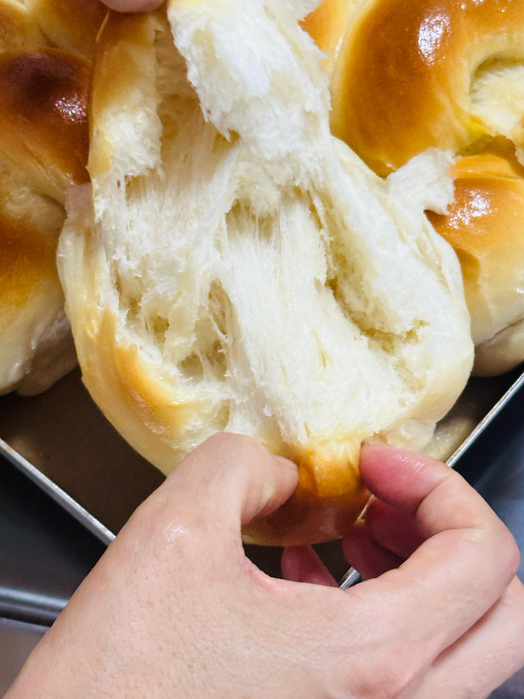 纯奶手撕吐司的做法 步骤1