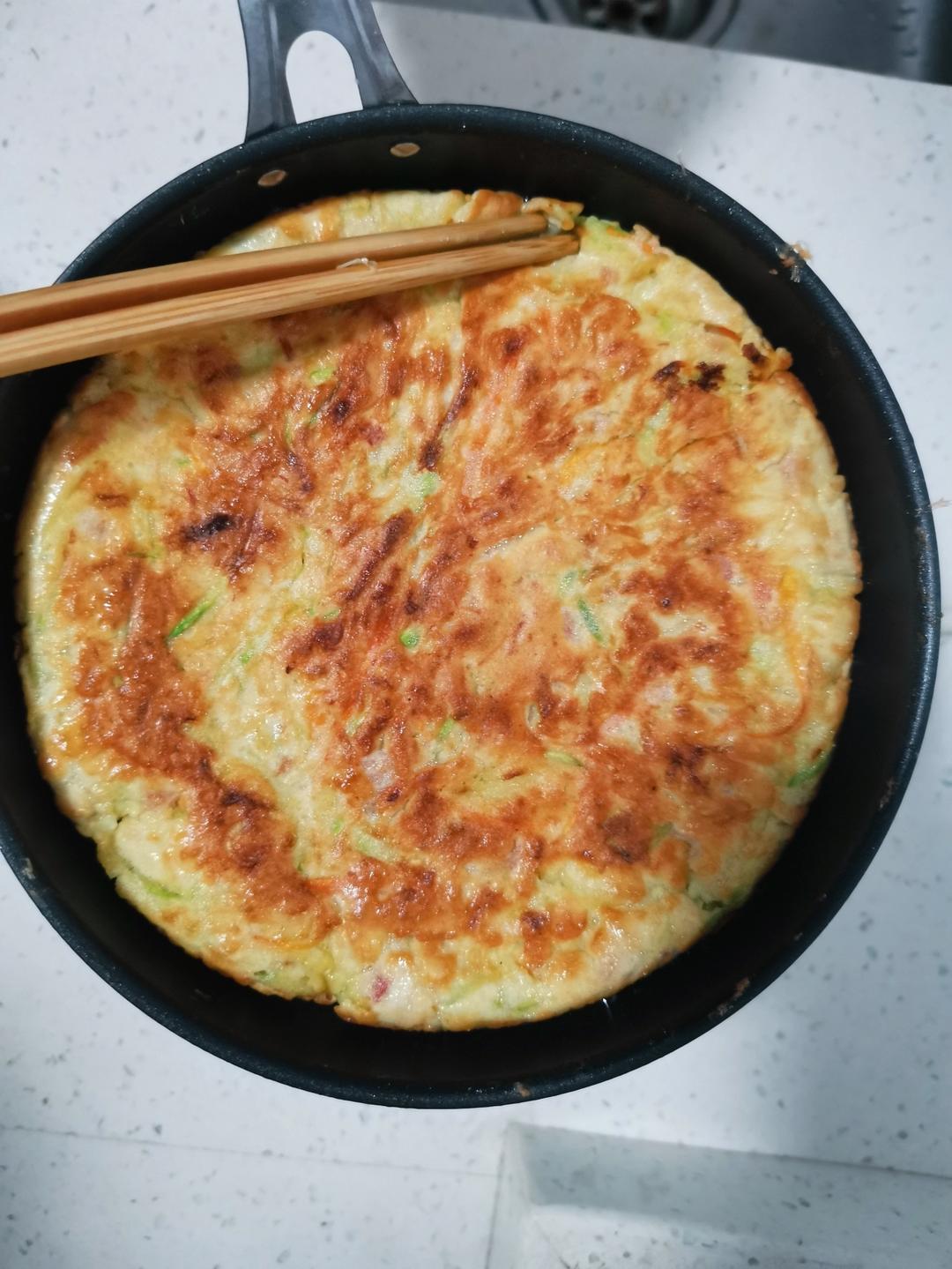 西葫芦鸡蛋饼